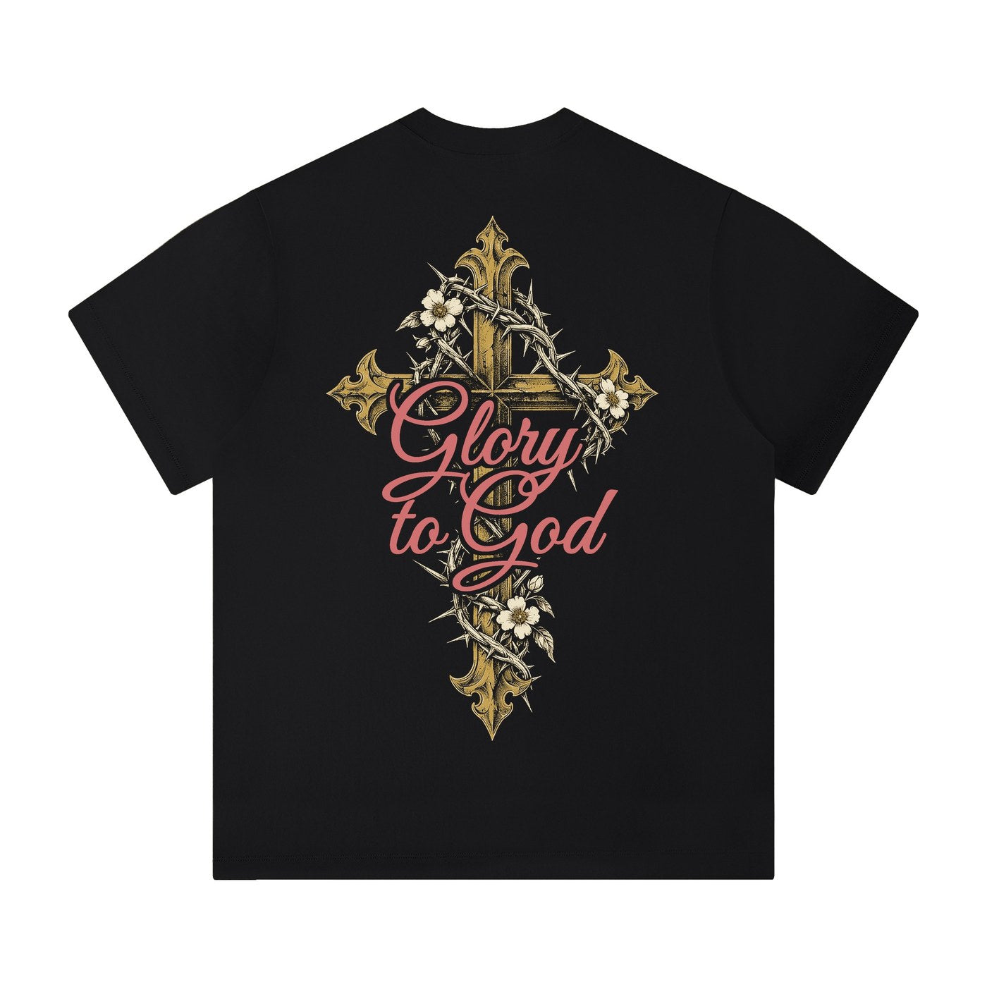 Glory to God tee, back